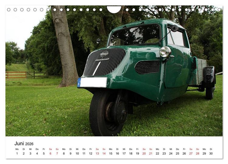 Produktbild: Oldtimer aller Art (Wandkalender 2026 DIN A4 quer), CALVENDO Monatskalender