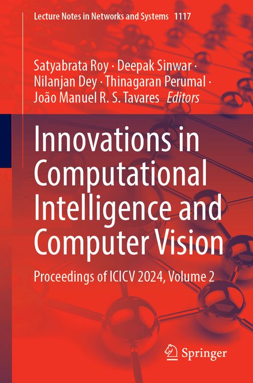 Produktbild: Innovations in Computational Intelligence and Computer Vision
