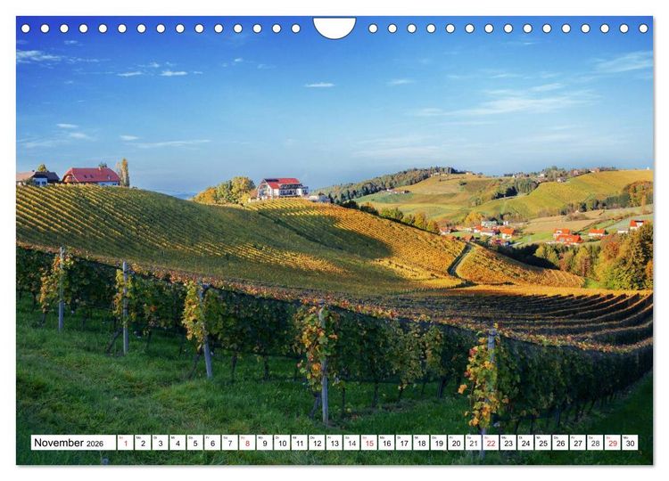 Produktbild: Mein &Ouml;sterreich. Eine Reise durch die Bundesl&auml;nder (Wandkalender 2026 DIN A4 quer), CALVENDO Monatskalender