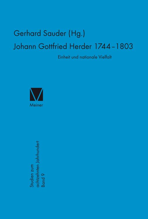 Produktbild: Johann Gottfried Herder (1744&ndash;1803)