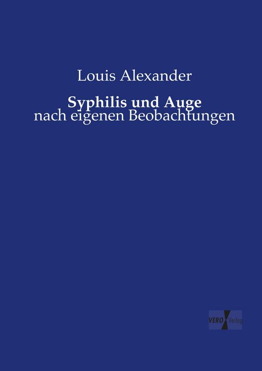Produktbild: Syphilis und Auge
