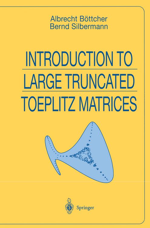 Produktbild: Introduction to Large Truncated Toeplitz Matrices