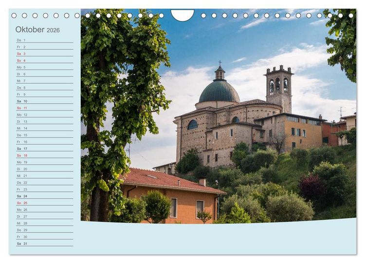 Produktbild: Gardasee - Manerba del Garda (Wandkalender 2026 DIN A4 quer), CALVENDO Monatskalender