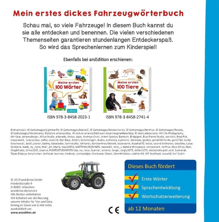 Produktbild: Meine ersten 100 Fahrzeuge
