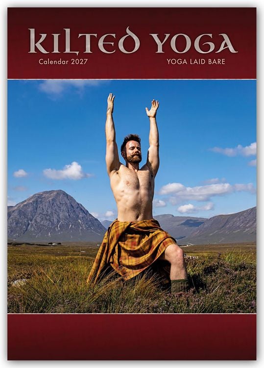 Produktbild: Kilted Yoga 2027 &ndash; A3-Posterkalender
