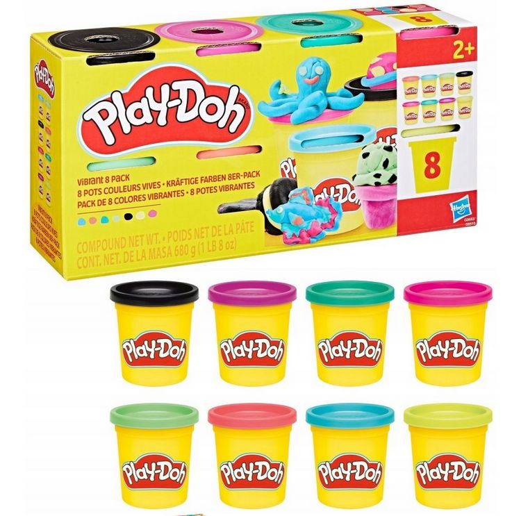 Produktbild: PD kr&auml;ftige Farben 8er-Pack