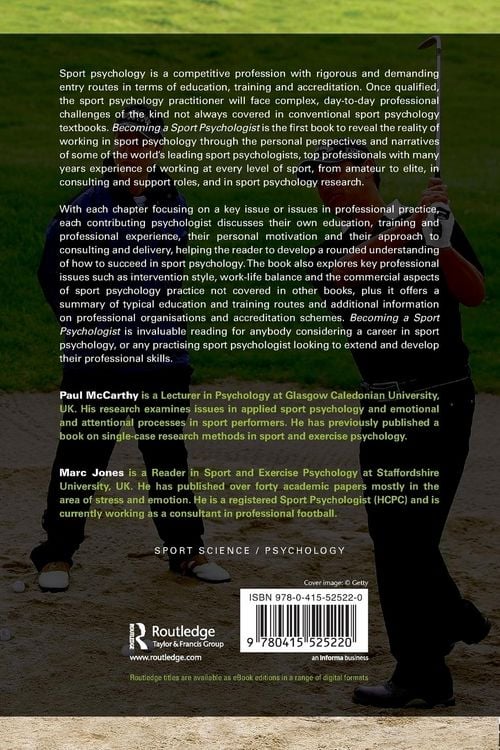 Produktbild: Becoming a Sport Psychologist