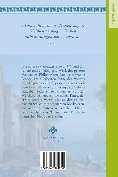 Produktbild: Briefe an Lucilius / Epistulae Morales (Lateinisch / Deutsch)