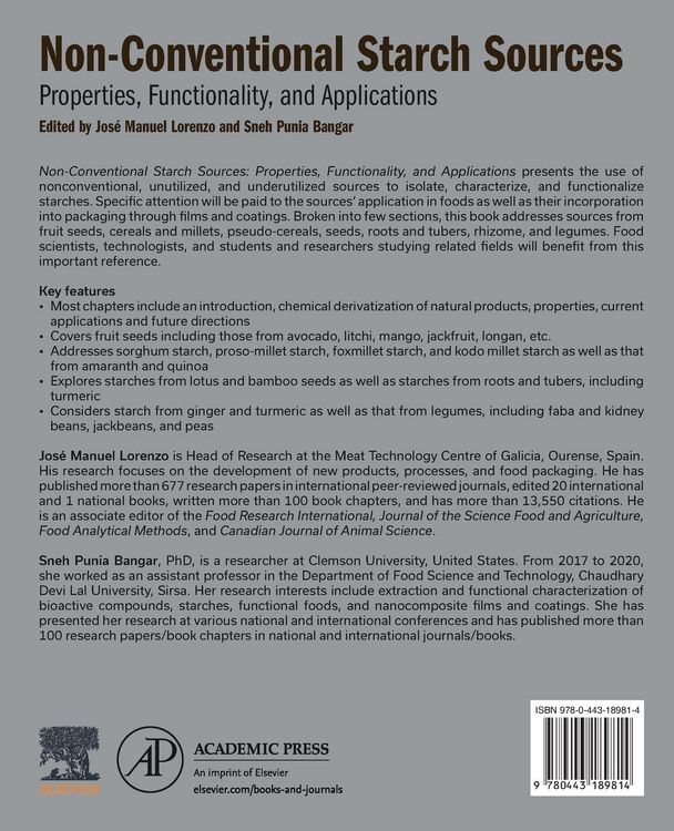 Produktbild: Non-Conventional Starch Sources