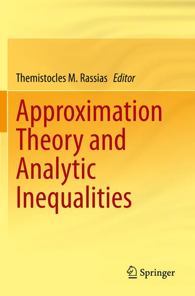 Produktbild: Approximation Theory and Analytic Inequalities