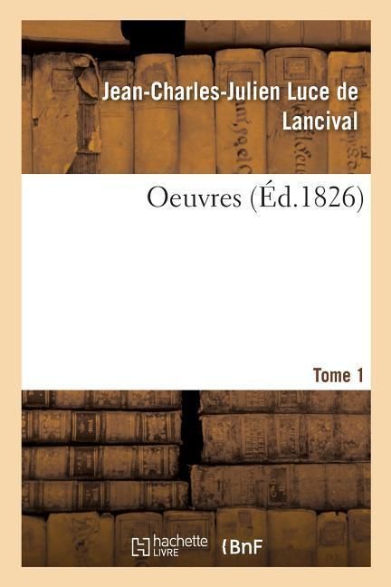 Produktbild: Oeuvres. Tome 1