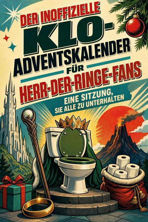 Produktbild: Der inoffizielle Klo-Adventskalender f&uuml;r Herr-der-Ringe-Fans