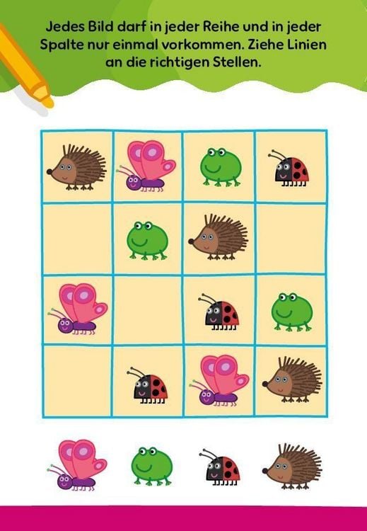 Produktbild: Peppa Pig R&auml;tselkarten: Labyrinthe, Fehlersuche, Z&auml;hlen u. v. m.