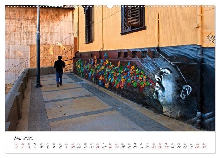 Produktbild: Die Farben von Valpara&iacute;so (Wandkalender 2026 DIN A2 quer), CALVENDO Monatskalender