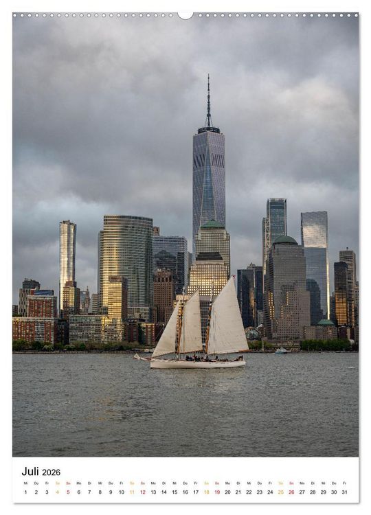 Produktbild: New York, Facetten einer Stadt (hochwertiger Premium Wandkalender 2026 DIN A2 hoch), Kunstdruck in Hochglanz