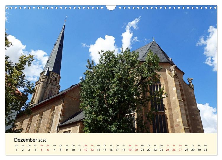 Produktbild: Sch&ouml;nes Alzey - Fachwerk, Wein und Rossmarktplatz (Wandkalender 2026 DIN A3 quer), CALVENDO Monatskalender