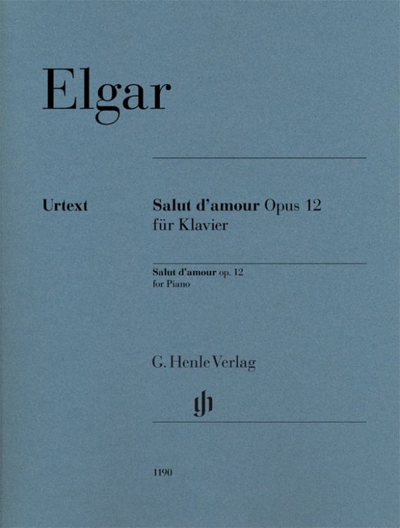 Bild vom Artikel Edward Elgar - Salut d’amour op. 12 für Klavier vom Autor Rupert Marshall-Luck