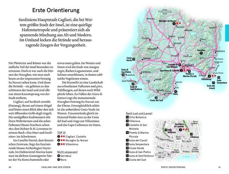 Produktbild: Baedeker SMART Reisef&uuml;hrer Sardinien