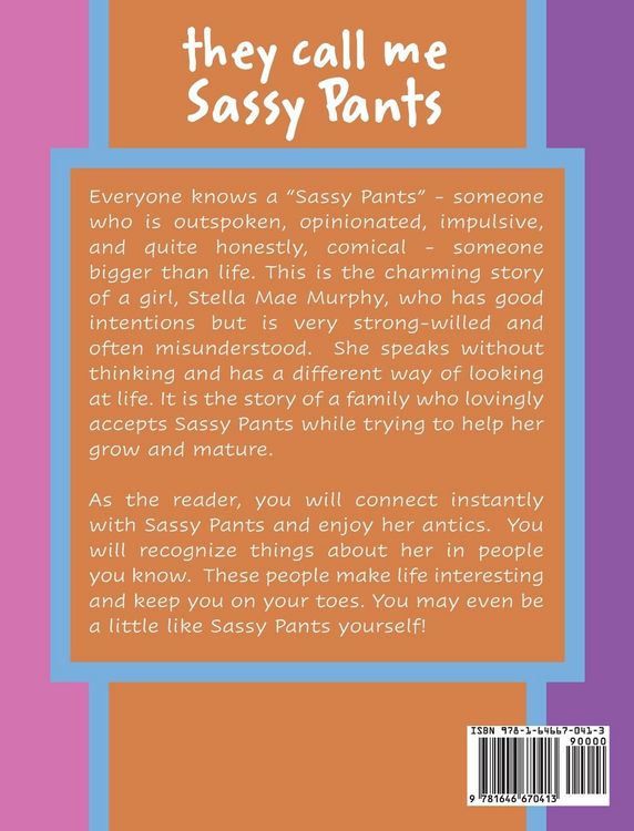 Produktbild: They Call Me Sassy Pants