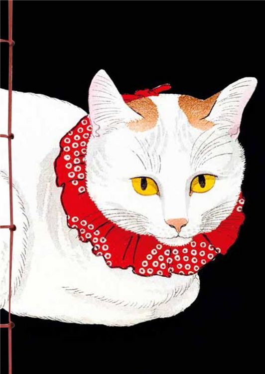 Produktbild: Les chats dans l'estampe japonaise : carnet 12 x 17 cm