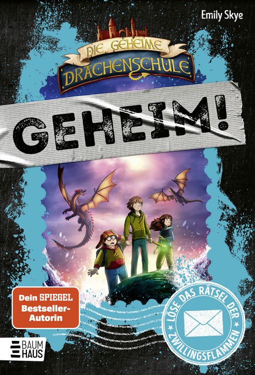 Produktbild: Die geheime Drachenschule: L&ouml;se das R&auml;tsel der Zwillingsflammen