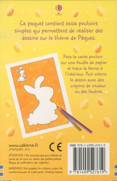 Produktbild: P&acirc;ques: cartes pochoirs