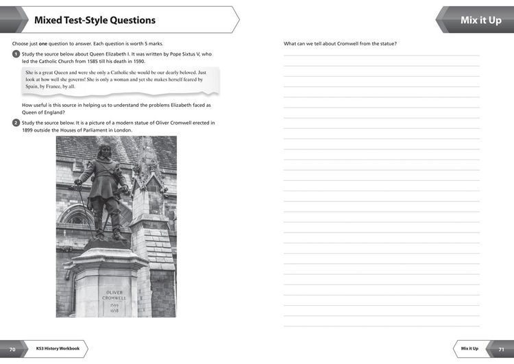 Produktbild: KS3 History Workbook