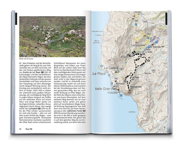 Produktbild: KOMPASS Wanderf&uuml;hrer La Gomera, mit Fernwanderweg GR-132, 75 Touren mit Extra-Tourenkarte