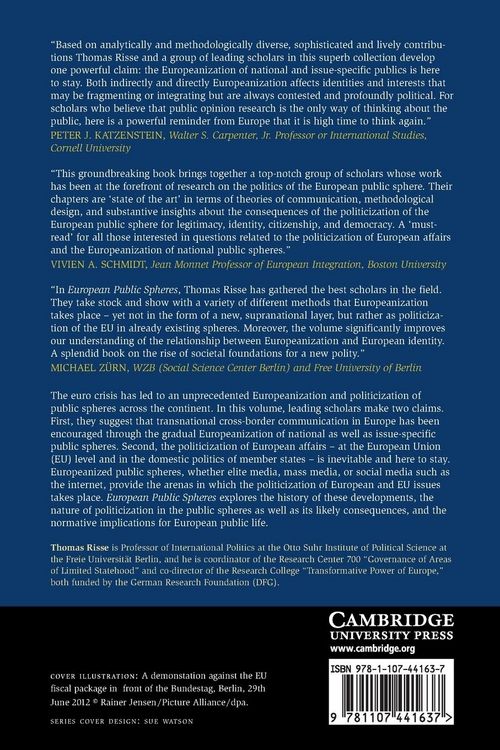 Produktbild: European Public Spheres