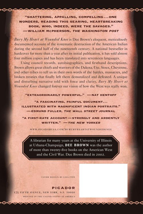 Produktbild: Bury My Heart at Wounded Knee