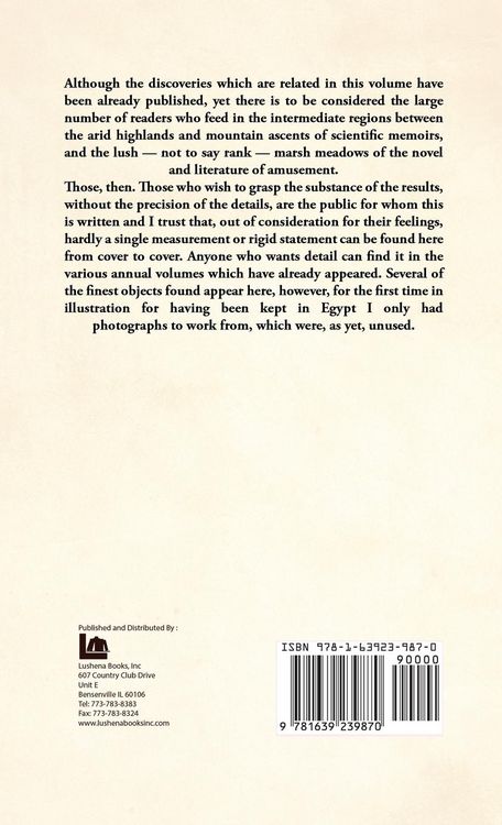 Produktbild: Ten Years Digging in Egypt, 1881-1891