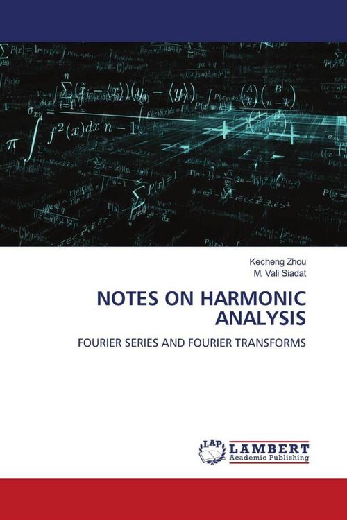 Produktbild: Notes On Harmonic Analysis