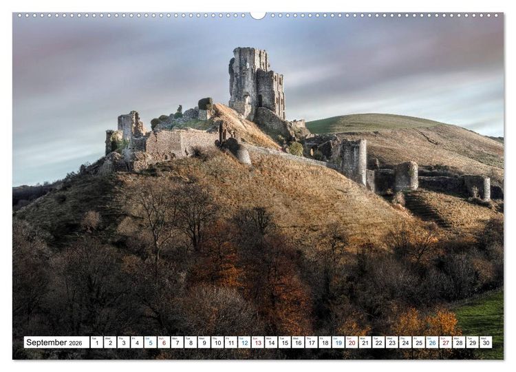 Produktbild: Dorset (High Quality Premium Wall Calendar 2026 DIN A2 landscape),CALVENDO 12 Month Wall Calendar