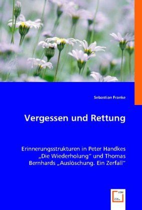 Produktbild: Franke, S: Vergessen und Rettung