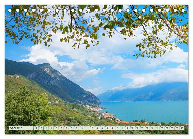 Produktbild: Gardasee - Perle Italiens (Tischkalender 2027 DIN A5 quer), CALVENDO Monatskalender