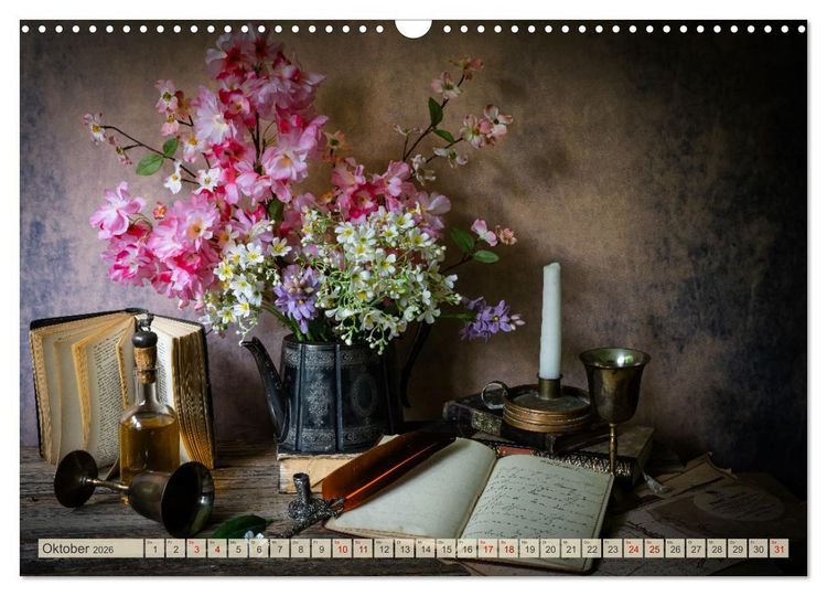 Produktbild: Stillleben Alte Meister (Wandkalender 2026 DIN A3 quer), CALVENDO Monatskalender