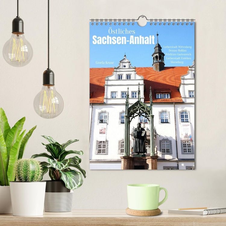 Produktbild: &Ouml;stliches Sachsen-Anhalt (Wandkalender 2026 DIN A4 hoch), CALVENDO Monatskalender
