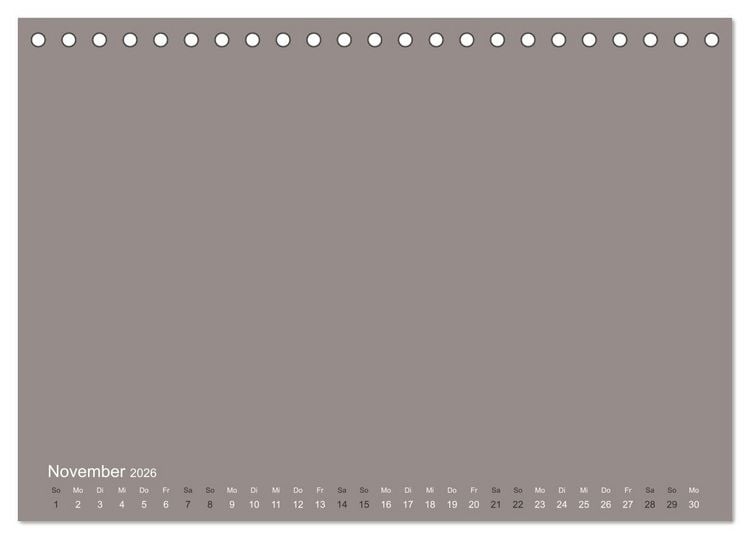 Produktbild: DIY Bastel-Kalender -Erdige Pastell Farben- Zum Selbstgestalten (Tischkalender 2026 DIN A5 quer), CALVENDO Monatskalender