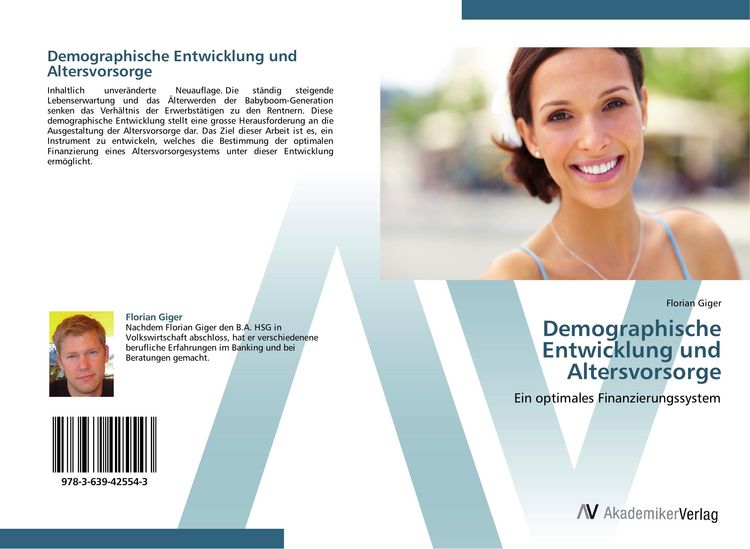 Produktbild: Demographische Entwicklung und Altersvorsorge