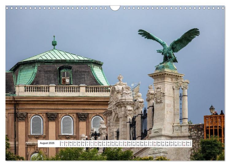 Produktbild: KAISERLICHES BUDAPEST (Wandkalender 2026 DIN A3 quer), CALVENDO Monatskalender