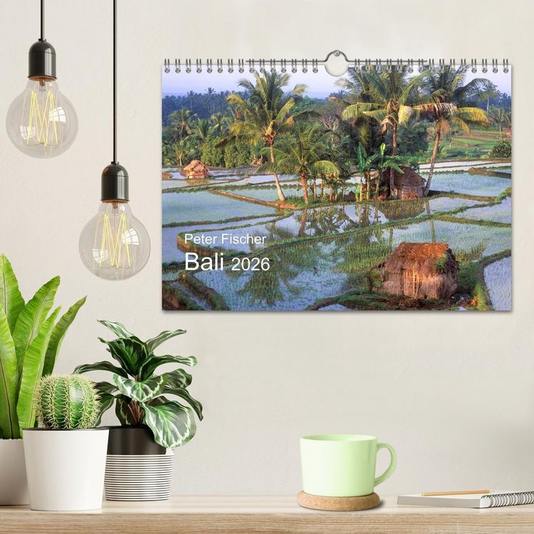 Produktbild: Peter Fischer - Bali 2026 (Wandkalender 2026 DIN A4 quer), CALVENDO Monatskalender