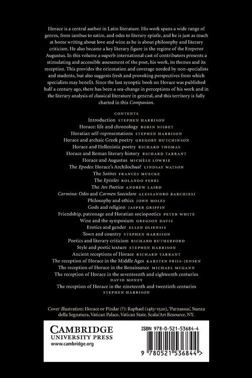Produktbild: Cambridge Companion to Horace