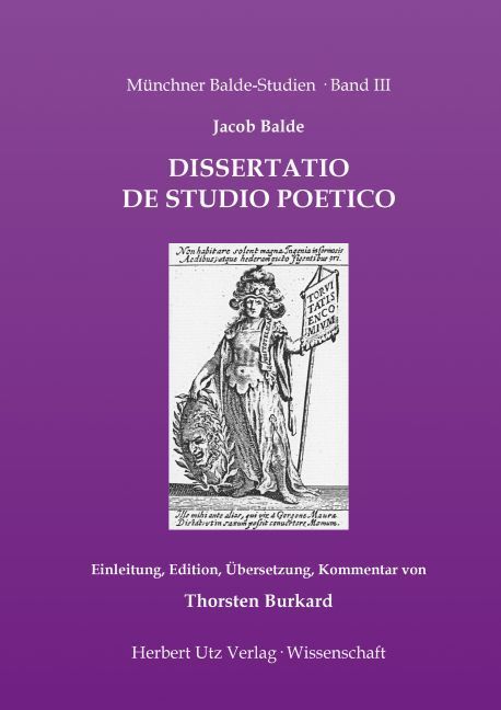 Produktbild: Jacob Balde: Dissertatio de studio poetico (1658)