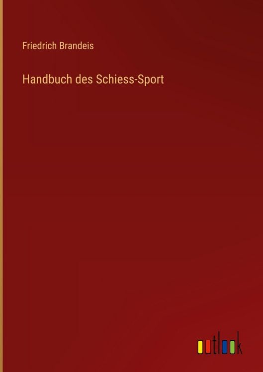 Produktbild: Handbuch des Schiess-Sport