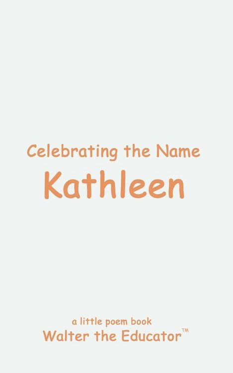 Produktbild: Celebrating the Name Kathleen