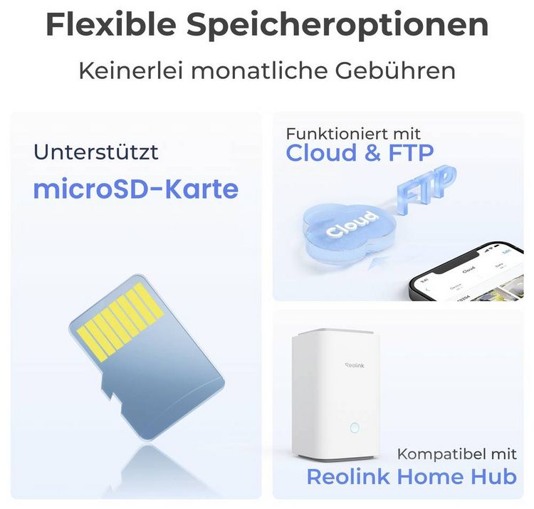 Produktbild: Reolink Argus Series B320 - B WLAN IP &Uuml;berwachungskamera 2304 x 1296 Pixel