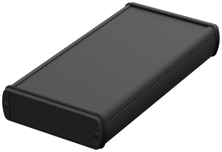 Produktbild: Bopla Alubos ABPH 1000-200 84106200.HMT1 Profil-Geh&auml;use 200 x 106 x 32 Aluminium Schwarz 1 St.