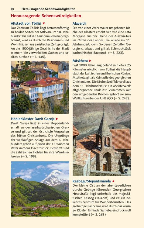 TRESCHER Reiseführer Georgien