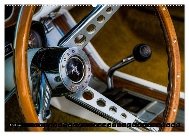 Produktbild: Ford Mustang - Die Legende (Wandkalender 2026 DIN A2 quer), CALVENDO Monatskalender