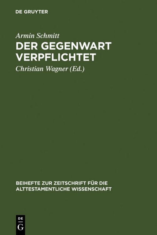 Produktbild: Der Gegenwart verpflichtet